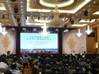 熱烈歡迎全國可再生能源建筑應(yīng)用工作會議參會代表參觀我司熱泵項(xiàng)目工程